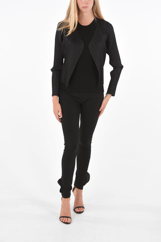 PLEATS PLEASE multi-pleated cardigan