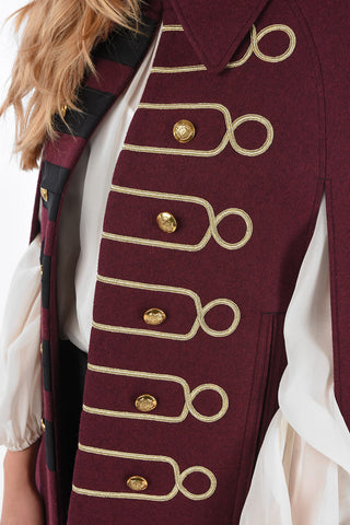 2 Pocket Open Front Cloak