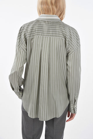 Camicia Gessata in Seta