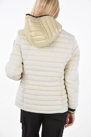 removable hood down jacket
