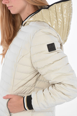 removable hood down jacket