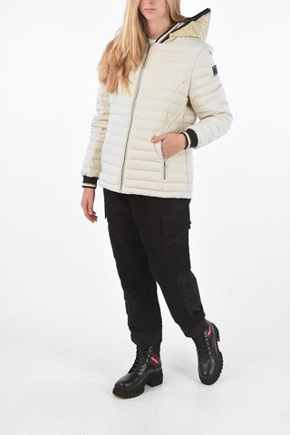 removable hood down jacket