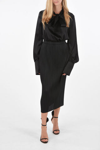 PLEATS PLEASE  gonna a tubino maxi plisse'