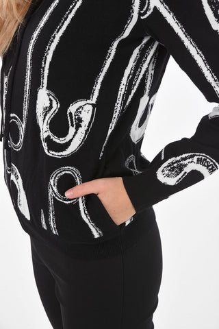 COUTURE! Maglia safety pin con cappuccio