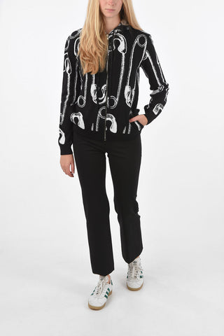 COUTURE! Maglia safety pin con cappuccio