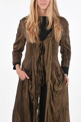 silk duster coat