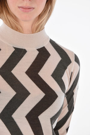 Extrafine Merino Wool Turtle-Neck Sweater