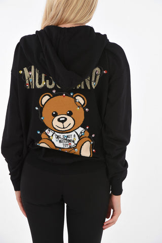 COUTURE! full zip hooded sweater