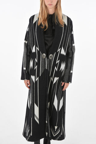 wool kissing cuffs coat