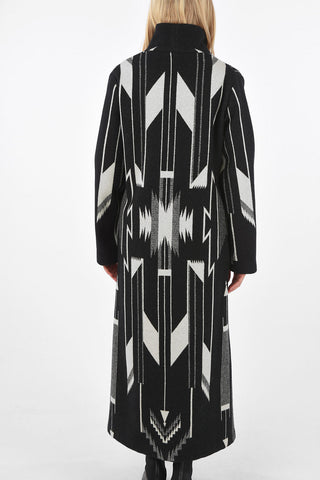 wool kissing cuffs coat