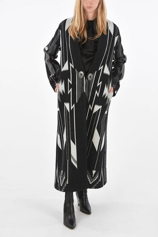 wool kissing cuffs coat