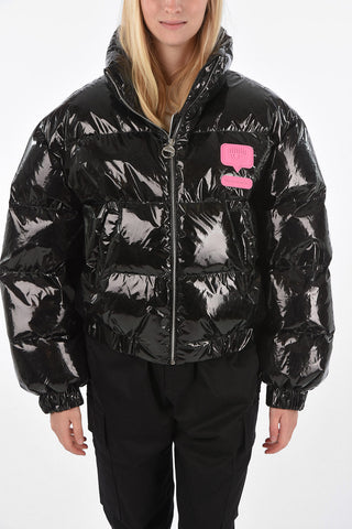 full zip puffer