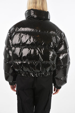 full zip puffer