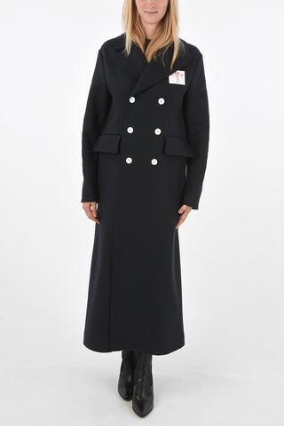wool double breasted Chesterfield coat