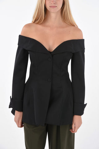 Off Shoulder Blazer