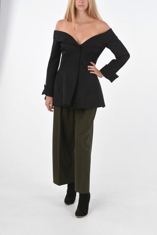 Off Shoulder Blazer