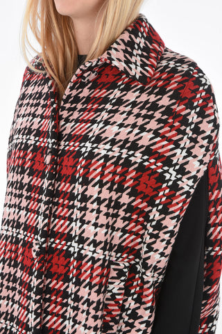 BE houndstooth cape