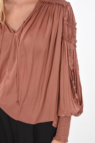 v-neck FERNANDA blouse