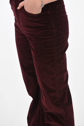 Corduroy 5 Pocket Boot-Cut Pants