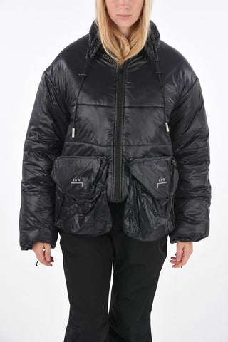 Zip Front Closure Puffer Jacket