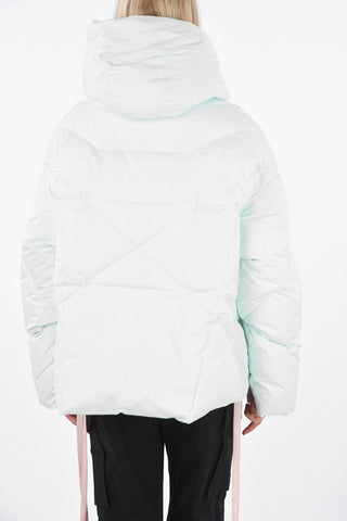 Oversized Down Jacket with Hood