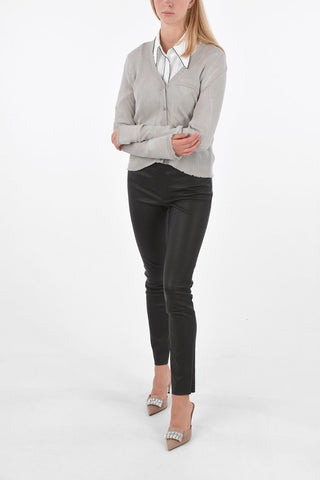 Cardigan in Cotone a Costine 