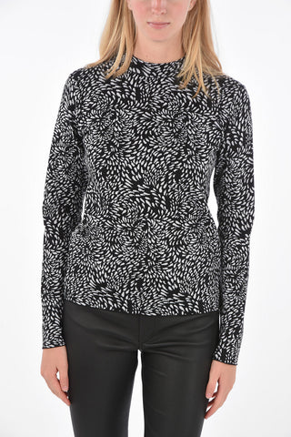 Spotted Crew-Neck Sweater