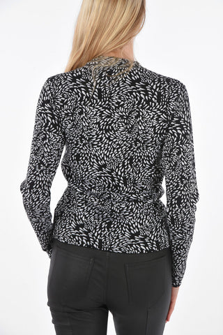 Spotted Crew-Neck Sweater