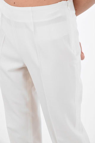 Virgin Wool Twiil GIAPPO Straight-fit Pants
