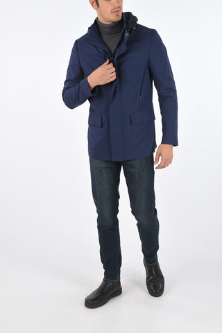 ID Multipocket Padded Jacket with Removable Hood