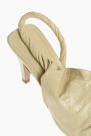 Point Toe Slingback Pumps with Twisted Motif
