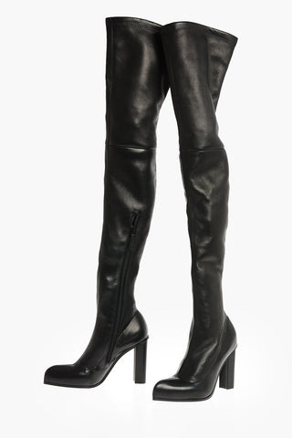 Over the Knee Leather Boots