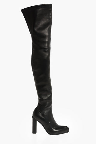 Over the Knee Leather Boots