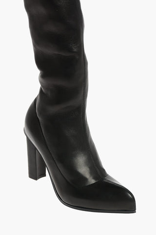 Over the Knee Leather Boots