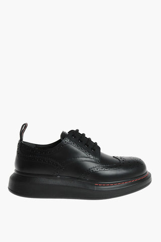 Lace-up Derby Hybrid with Rubber Sole