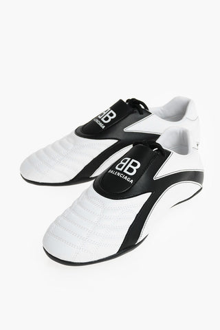 Two Tone Slip On ZEN Sneakers with Front Logo