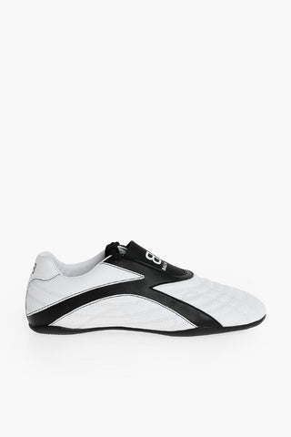 Two Tone Slip On ZEN Sneakers with Front Logo