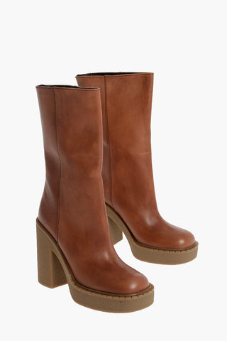 Under the Knee Decò Calf Platform Boots
