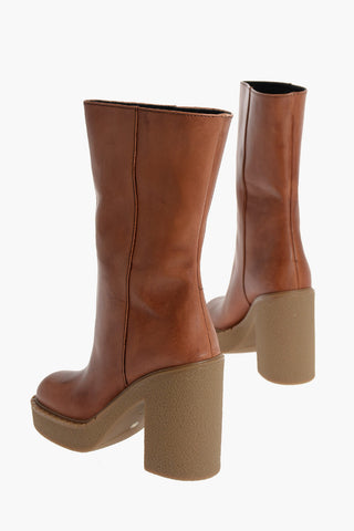 Under the Knee Decò Calf Platform Boots