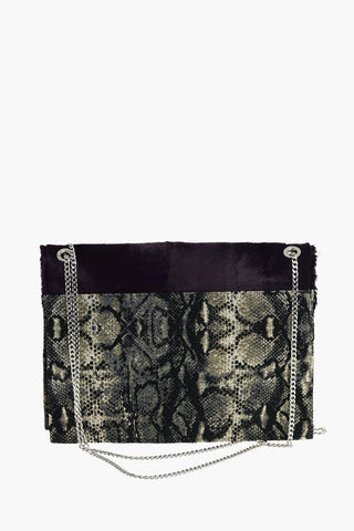 OTB Leather Details Bag with chain shoulder