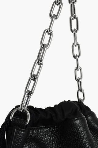 leather Drawstring bag