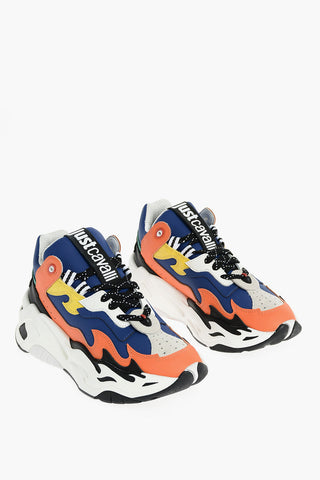 leather P1THON sneakers