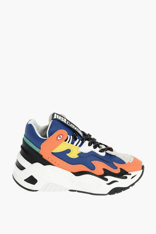 leather P1THON sneakers