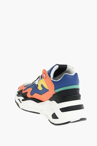 leather P1THON sneakers