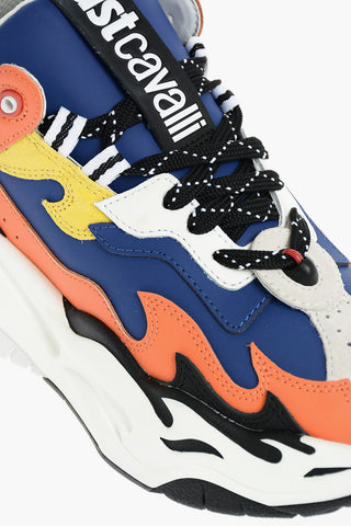 leather P1THON sneakers