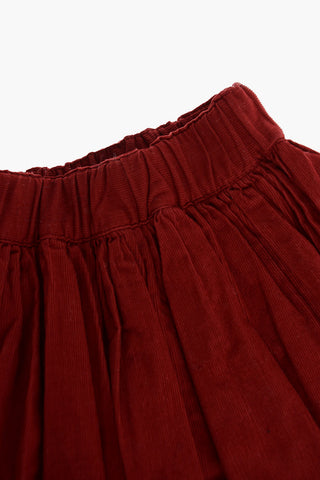 corduroy drawstring waist SUZO Skirt