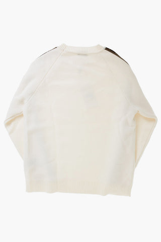 Logoed Band Crew-neck Sweater
