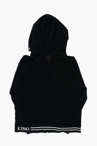 Maglia DNA con Cappuccio ed Chiusura Zip