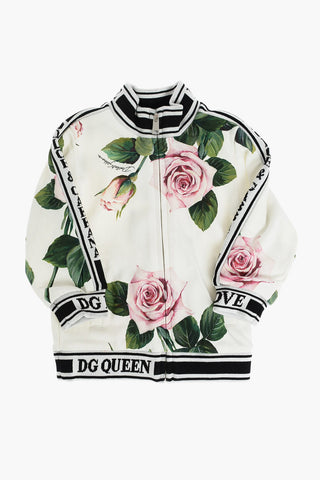 Jogger Pants TROPICAL ROSE and Sweatshirt Set