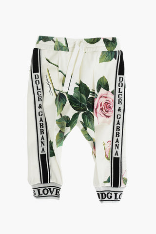 Jogger Pants TROPICAL ROSE and Sweatshirt Set